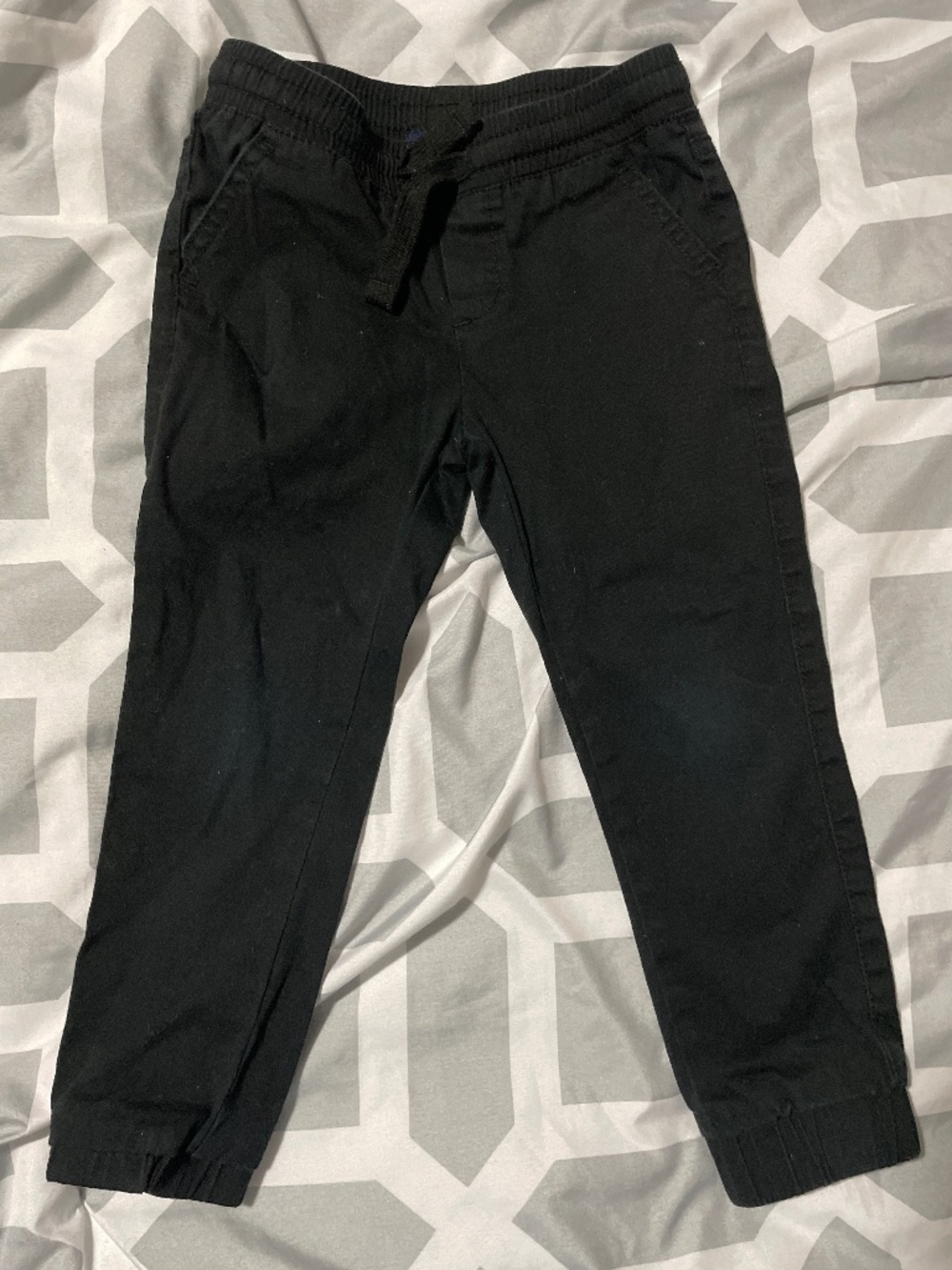 black pants